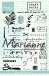 Ec0167 Clearstamp Craft dates 2