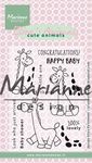 Ec0169 Clearstamp Eline's giraffe