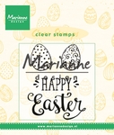 Cs1000 Clearstamp Happy Easter