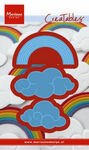 Lr0531 Creatable - Rainbow & clouds