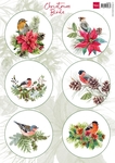 Vk9567 Knipvel Kerstvogeltjes 2