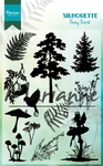 Cs1013 Silhouette fairy forest
