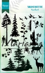 Cs1014 Silhouette woodland