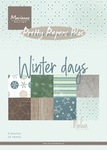 Pk9164 Paperbloc Winter days by Marleen