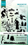 Cs1039 Clearstamp Silhouette Halloween
