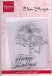 Cs0828 Clear stamp Kerstster