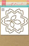 Ps8054 Craft stencil Blossom - A5