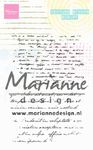 Mm1627 Texture stamps - Script