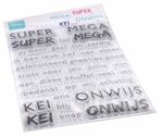 Cs1066 Stempel - SUPER-MEGA-KEI-ONWIJS