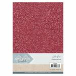 Cdegp019 Glitter Paper Chrismas Red A4