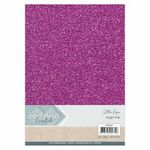 Cdegp007 Glitter Paper Bright Pink A4