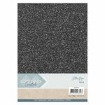 Cdegp021 Glitter Paper Black A4 6vel
