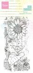 Mm1648 Art stempel - Sunflower