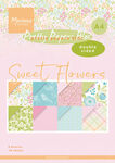 Pk9183 Paperbloc - Sweet Flowers A4