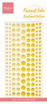 Pl4527 Enamel dots - Duotone Yellow