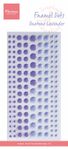 Pl4529 Enamel dots - duotone Lavender