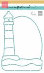 Ps8165 Stencil - Lighthouse by Marleen
