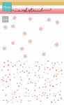 Ps8169 Craft stencil - 2-Layer Snow - A5