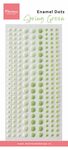 Pl4533 Enamel dots -Duotone Spring Green