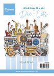 Vk9628 Die cuts - Making music - 35stuks