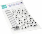 Cs1175 Stempel - Musical Notes