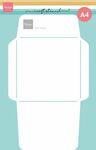 Ps8188 Craft stencil - Envelop 14x14cm