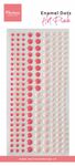 Pl4539 Enamel dots - Duotone hot pink