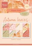 Pk9215 Paperbloc - Autumn leaves - A4
