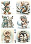 Fb2504 Knipvel Cosy Winter by Fairybells