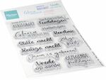 Cs1178 Stempel - Nativity tekst -Marleen