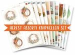 Pa4218 PA set Fall decoupage - A4