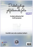 313001 4vel dubbelzijdig klevendfolie A4