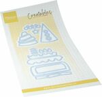 Lr0942 Creatable snijmal - Birthday set