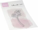 Cs1185 Stempel - Silhouette Art - Violet