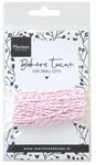 Ca3226 Bakers Twine - light pink / white