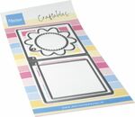 Cr1722 Craftable snijmal - Flower tag