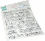 Cs1193 Stempel - Lente groetjes Marleen