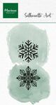 Marianne design Stempel Cs1199 - Silhouette Art - Ice crystals