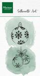 Marianne design Stempel Cs1200 - Silhouette Art - Ornaments