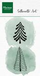 Marianne design Stempel Cs1201 - Silhouette Art - Jolly Trees