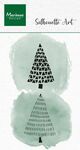 Marianne design Stempel Cs1202 - Silhouette Art - Merry Trees
