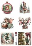 Marianne design Knipvel Fb2512 Fairybells - Enchanted Christmas