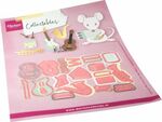 Marianne design Col1595 Collectable snijmal - Music instruments by Marleen