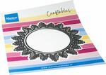 Marianne design Cr1745 Craftable snijmal - Open ice crystal