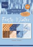 Marianne design Pk9226 Paperbloc - Frosty Winter A4 dessin