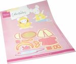 Marianne design Col1597 Collectable snijmal - Rain accessoiries by Marleen