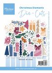 Marianne design Vk9657 Die cuts - Christmas elements by Marleen