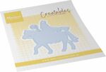 Marianne design Lr0983 Creatable snijmal - Sinterklaas op paard