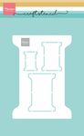 Marianne design Ps8198 Craft Stencil - Spool - A5