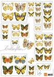 It551 Knipvel - Vlinders geel
